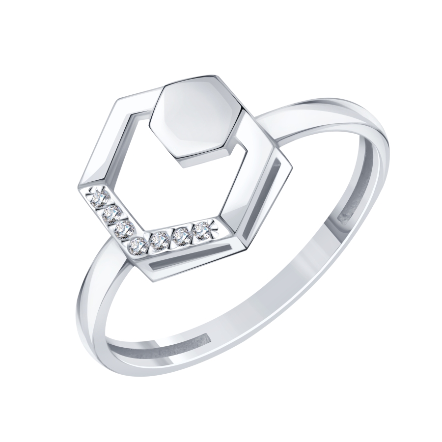 Кольцо с бриллиантами (Т30601Б838)