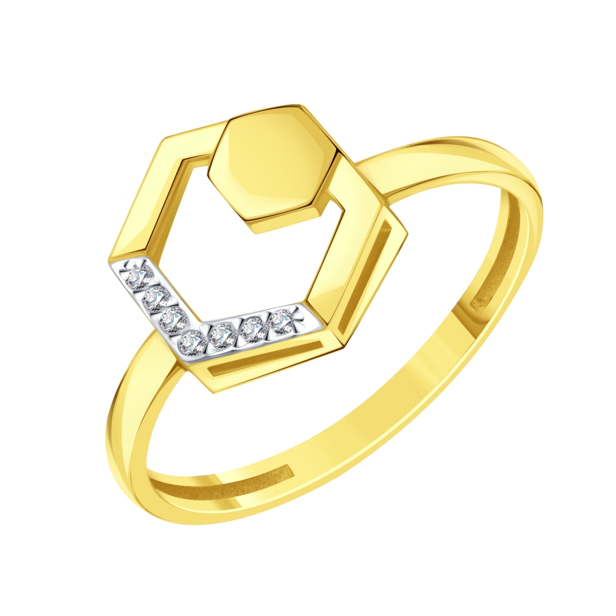 Кольцо с бриллиантами (Т94601Б838)