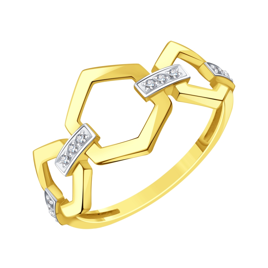 Кольцо с бриллиантами (Т94101Б836)