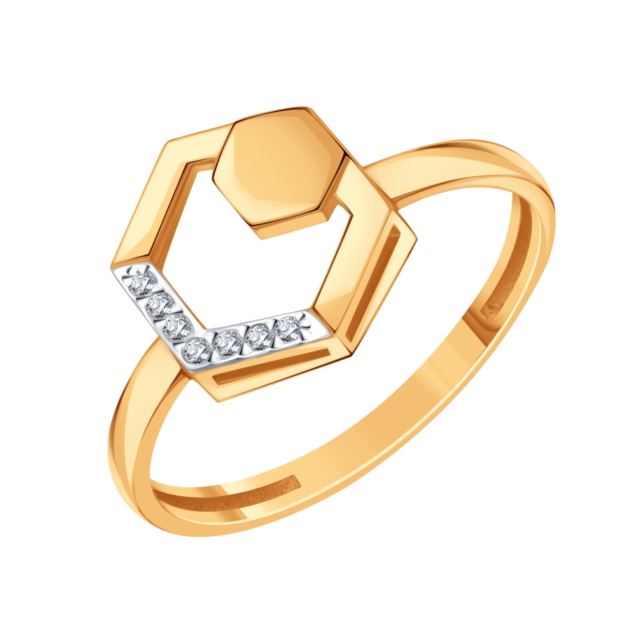 Кольцо с бриллиантами (Т14601Б838)