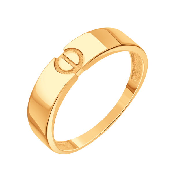 Кольцо из красного золота (Т10001Б657)
