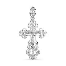 Крестик из серебра Каратов 9142502-1