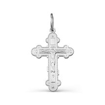 Крестик из серебра Каратов 8449955-1