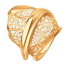 Кольцо из красного золота Каратов 8705583-1