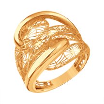 Кольцо из красного золота Каратов 10309046-1