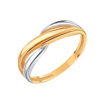 Кольцо из красного золота Каратов 10037116-1