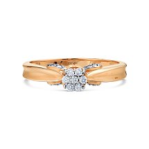 Кольцо с бриллиантами Каратов 10086322-2