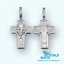 Крестик из серебра Каратов 9142501-1