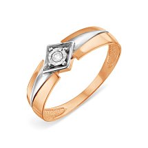 Кольцо с бриллиантом Каратов 9203656-1