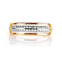 Кольцо с бриллиантами Каратов 10039130-2